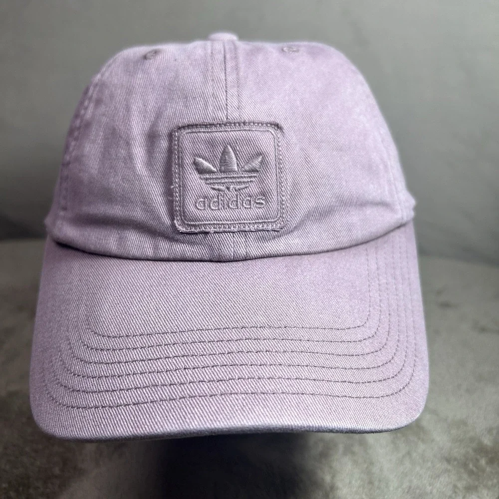 Adidas Originals Trefoil Hat Pink Mauve Adjustable Strapback Cap‎ Womens